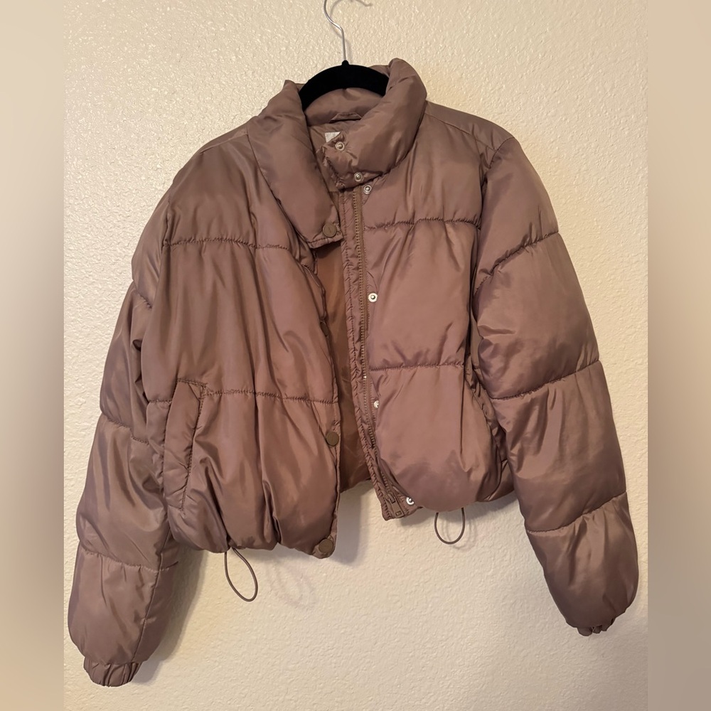 Urban Republic Women's Tan Puffer Jacket